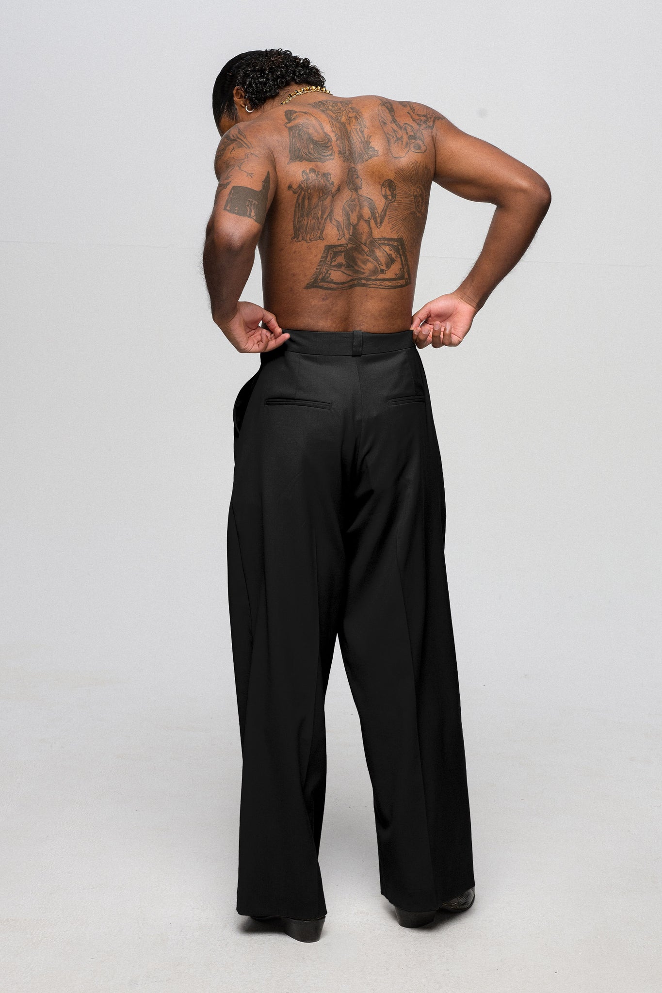 SUIT PANT BLACK