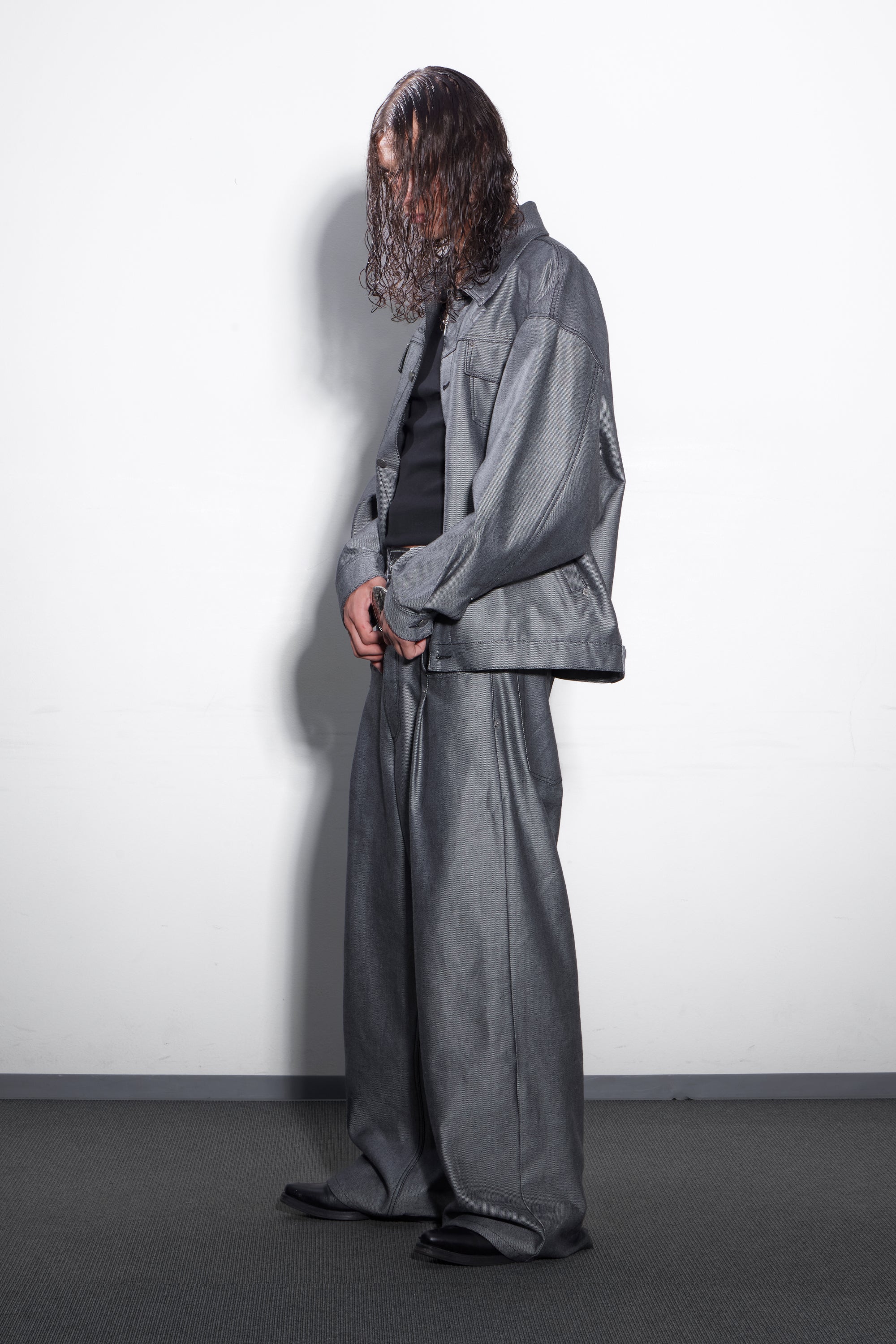 Santiago Silver Denim Jacket – 1313 Selah
