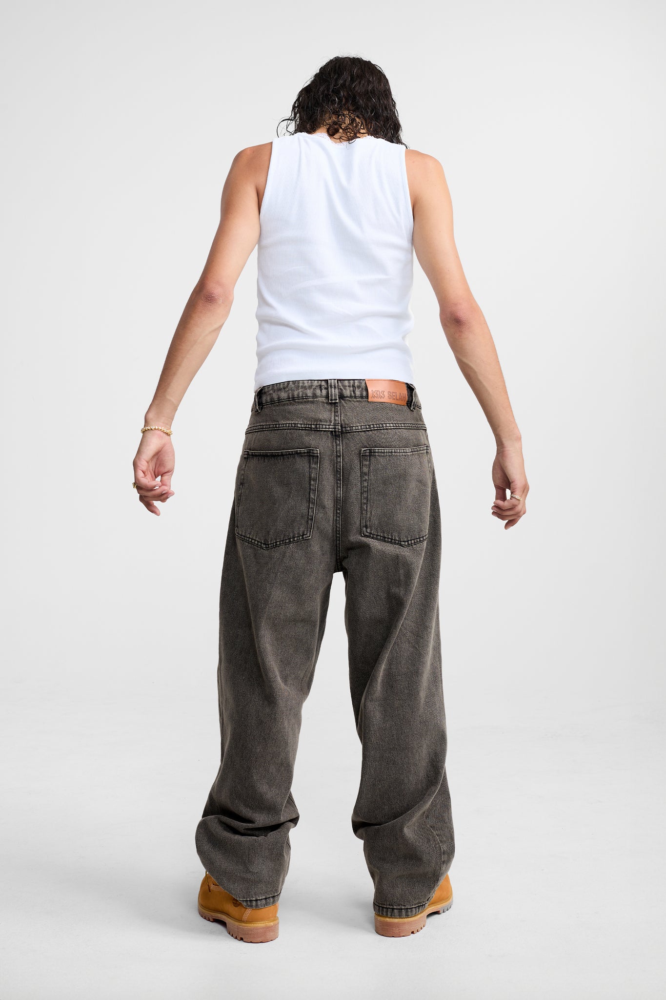 SEBA DENIM PANTS GREY WASH