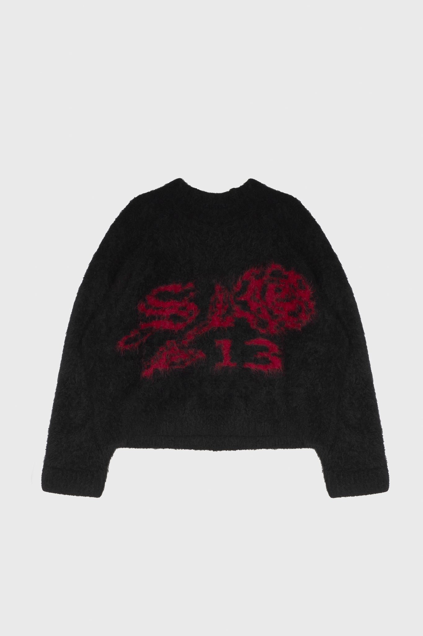 ROSE ALPACA CREWNECK