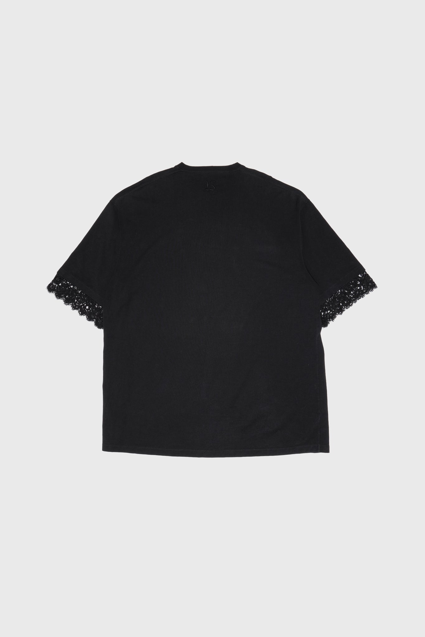 MASSIVO LACE TEE BLACK (MADE -TO-ORDER)