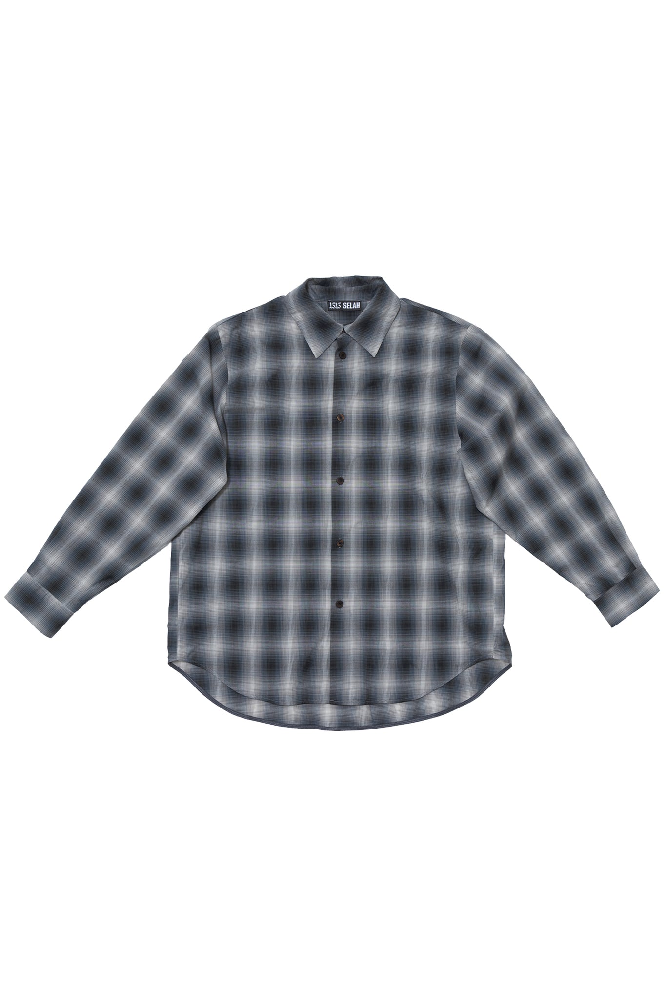 Luna Grey Checked Shirt – 1313 Selah