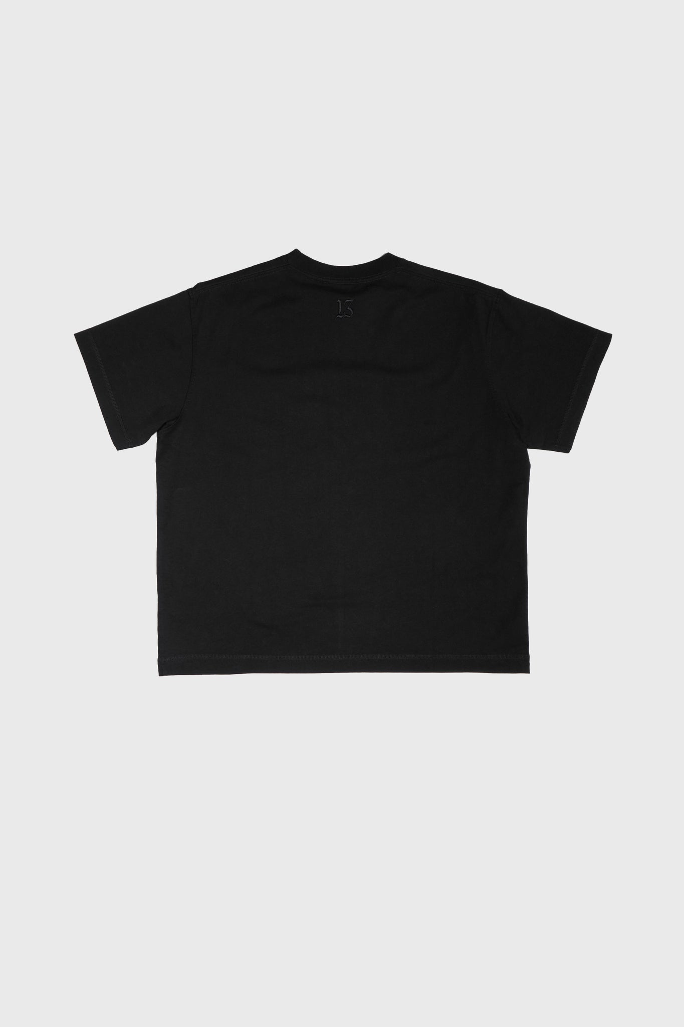 S13 ROSE TEE BLACK