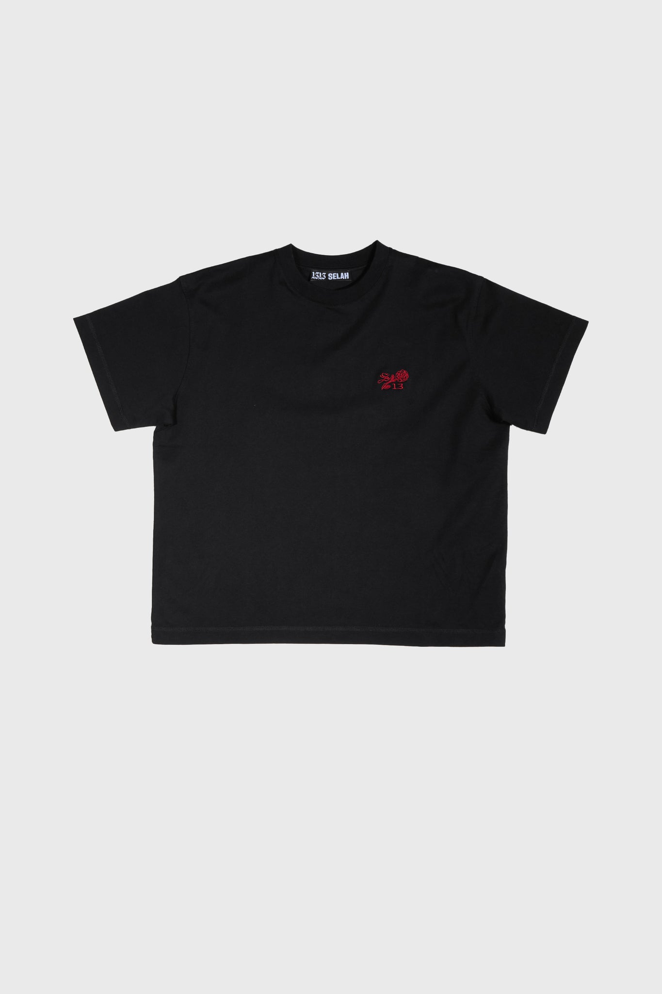 S13 ROSE TEE BLACK