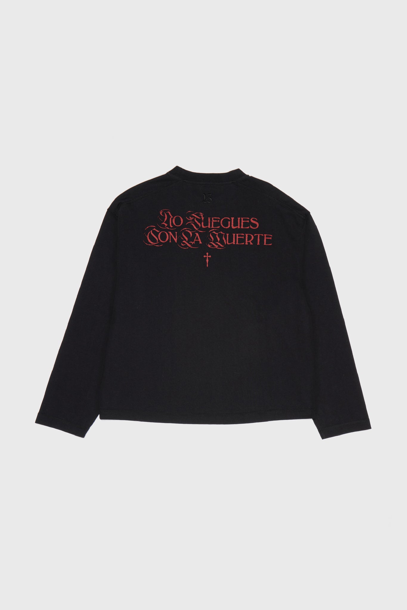 VIRGEN MARIA LONGSLEEVE BLACK