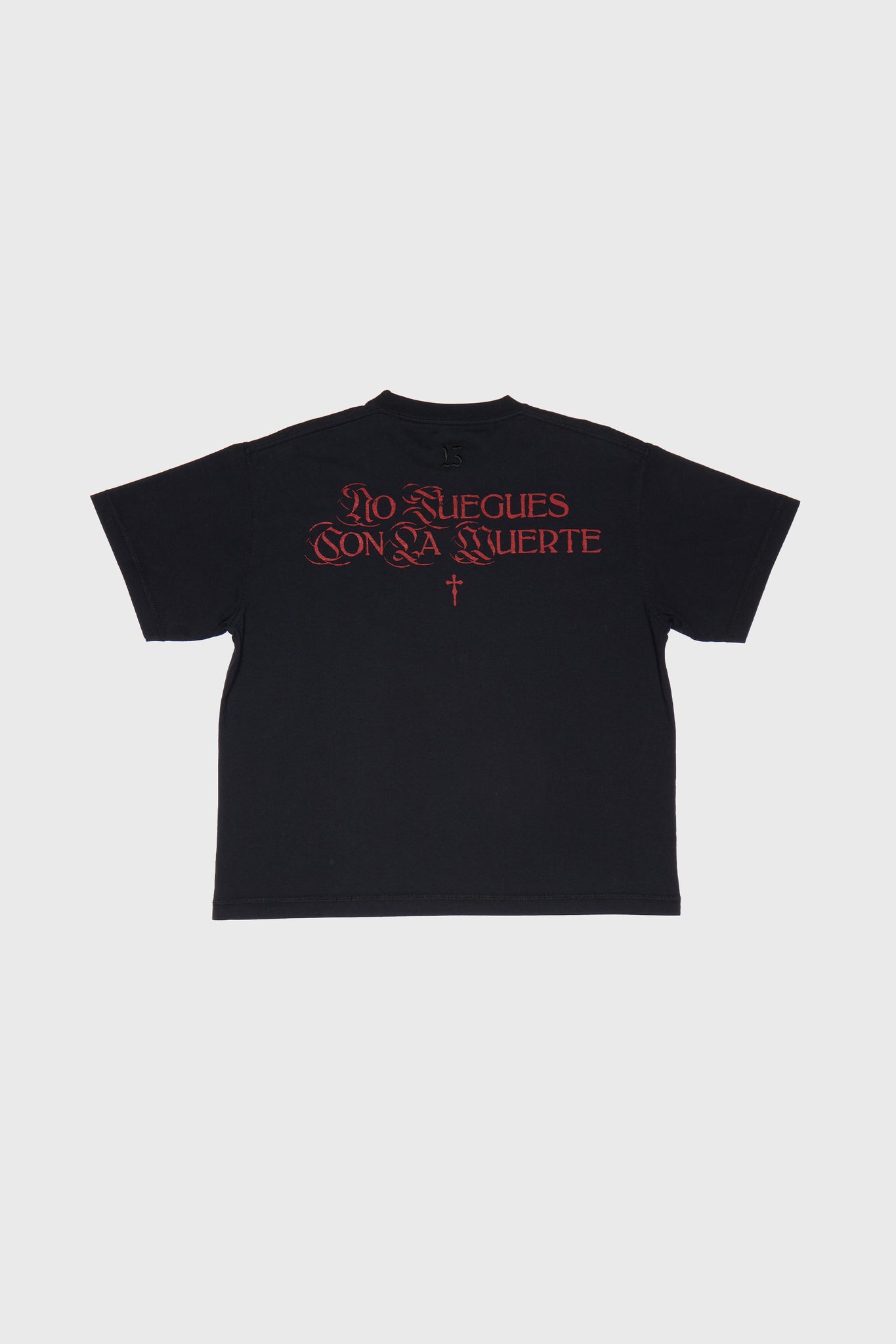 VIRGEN MARIA REGULAR TEE BLACK