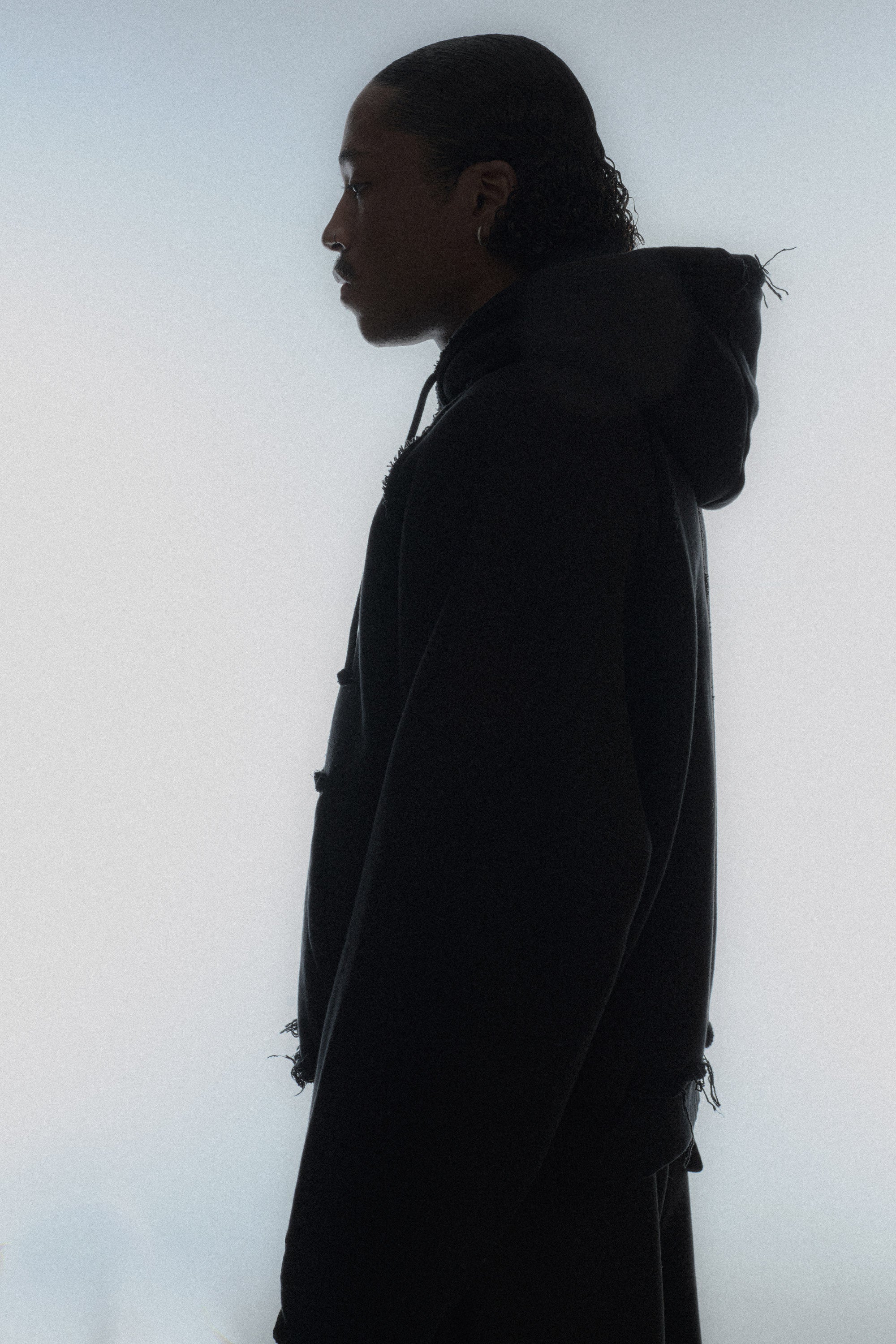 OVERSIZED ZIP HOODIE BLACK – 1313 Selah